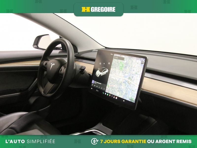 Tesla Model 3 822660 | Standard Range Plus AUTO AC CUIR TOIT NAV MAGS CAM 2021 Blanc Laval - photo #27