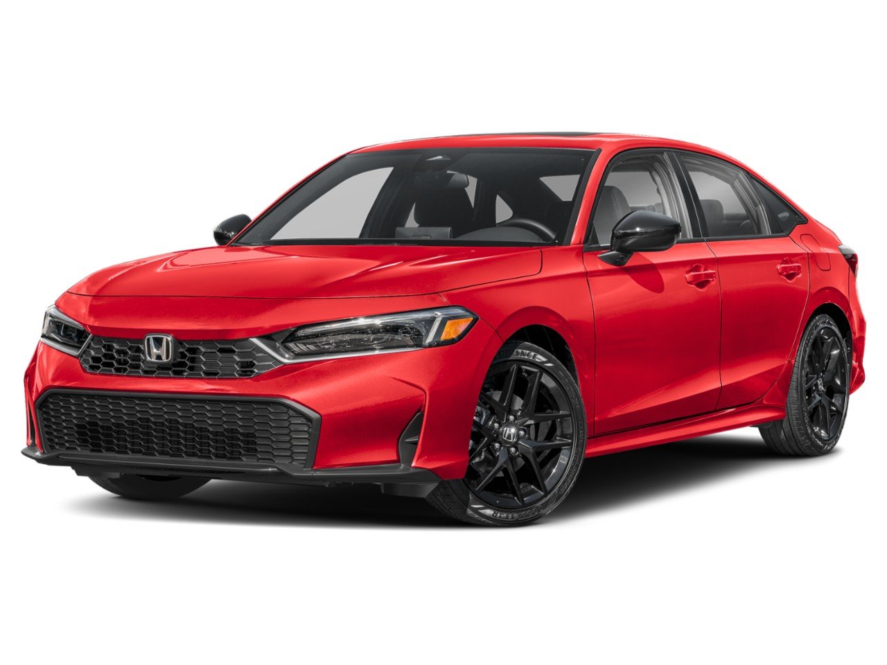 2027 Honda Civic Sedan Hybrid Sport CVT Sedan Rallye Red Ottawa & Gatineau - photo #0