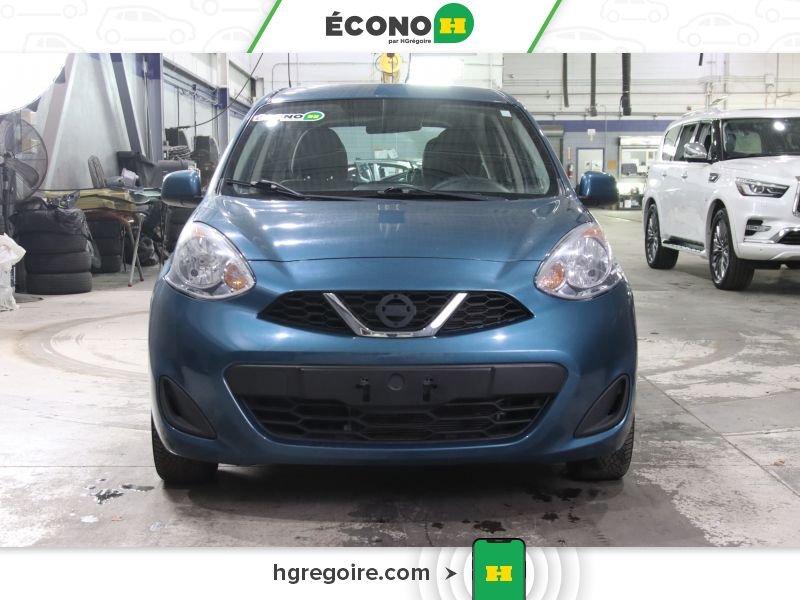 Nissan MICRA 822827 | S AUTO A/C GR ELECT 2018 Bleu Laval - photo #1