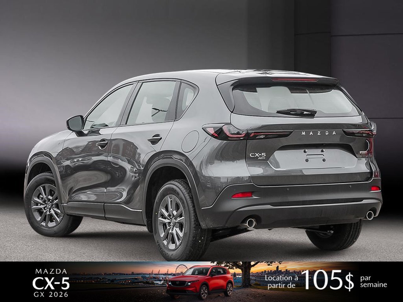 Mazda CX-5 JM3KMAHA4T0205395 2026 Gris mécanique métallisé Mirabel - photo #3