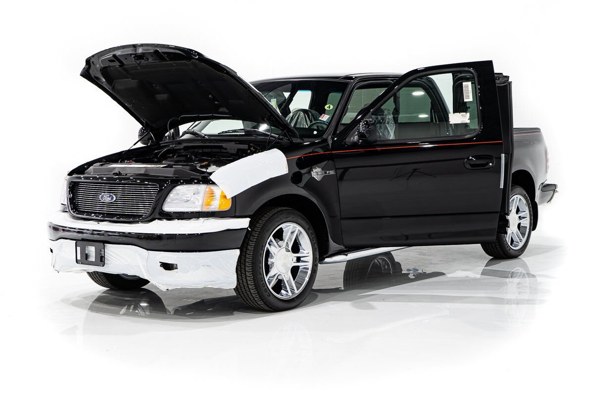 Ford F-150 Harley Davidson Edition In Delivery Packaging 2000 Noir Montréal - photo #40