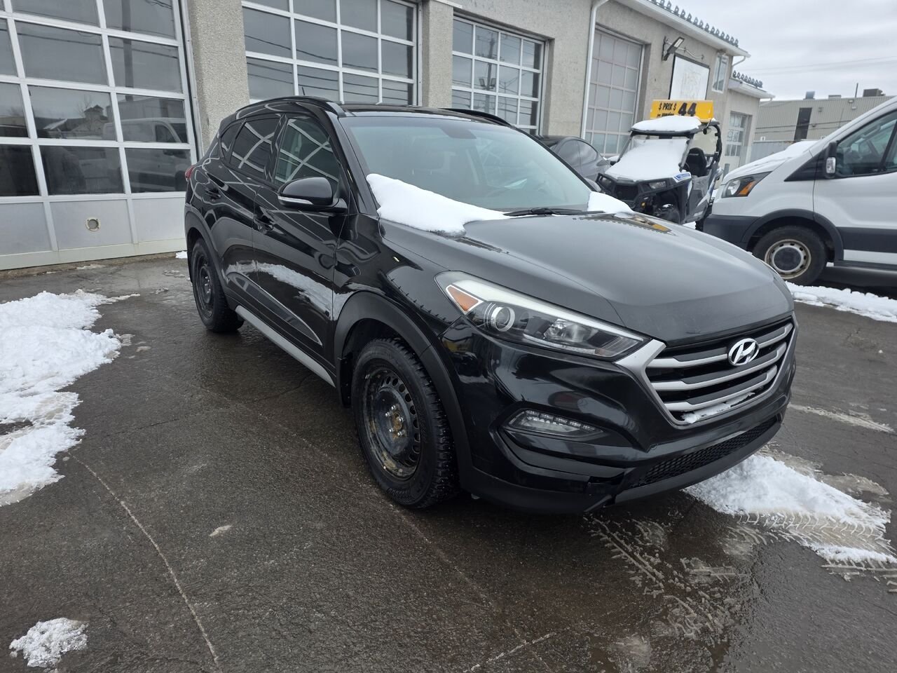2017 Hyundai Tucson Black  - photo #8