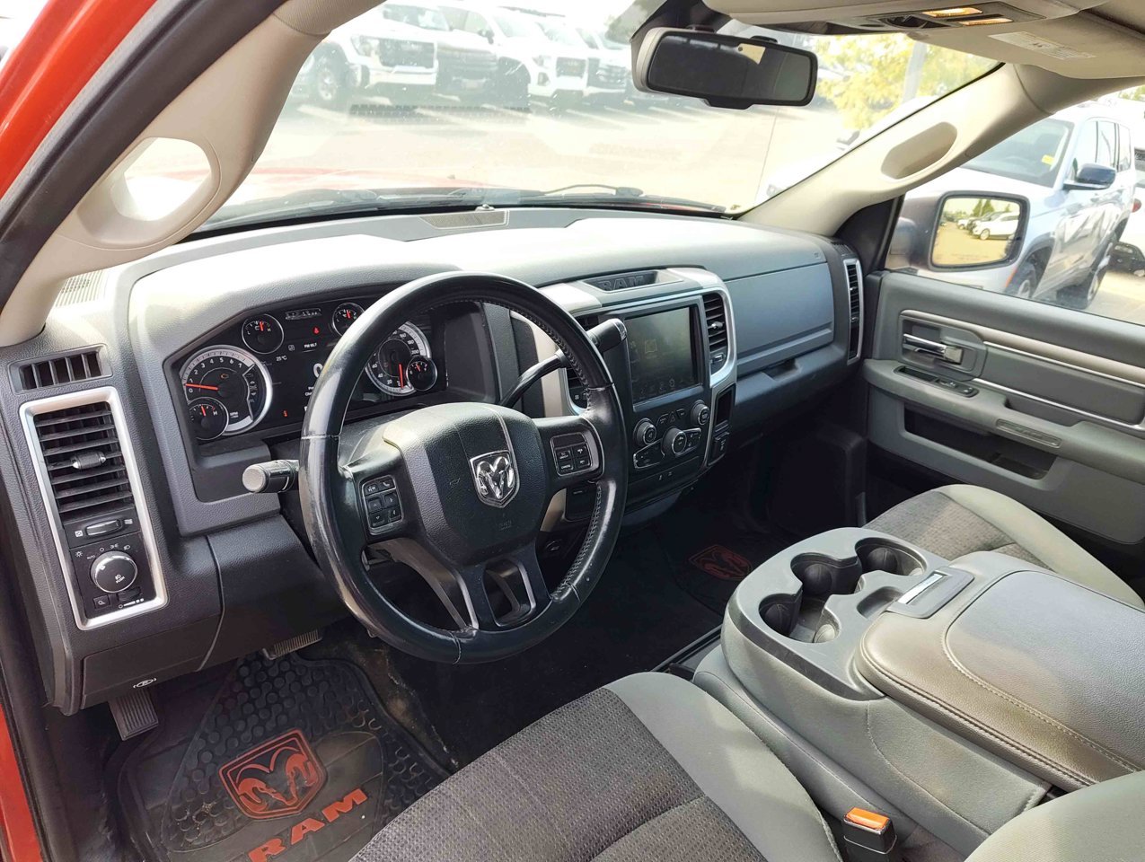 2013 Ram 1500 4WD Crew Cab 140.5 SLT Red Sherwood Park - photo #6