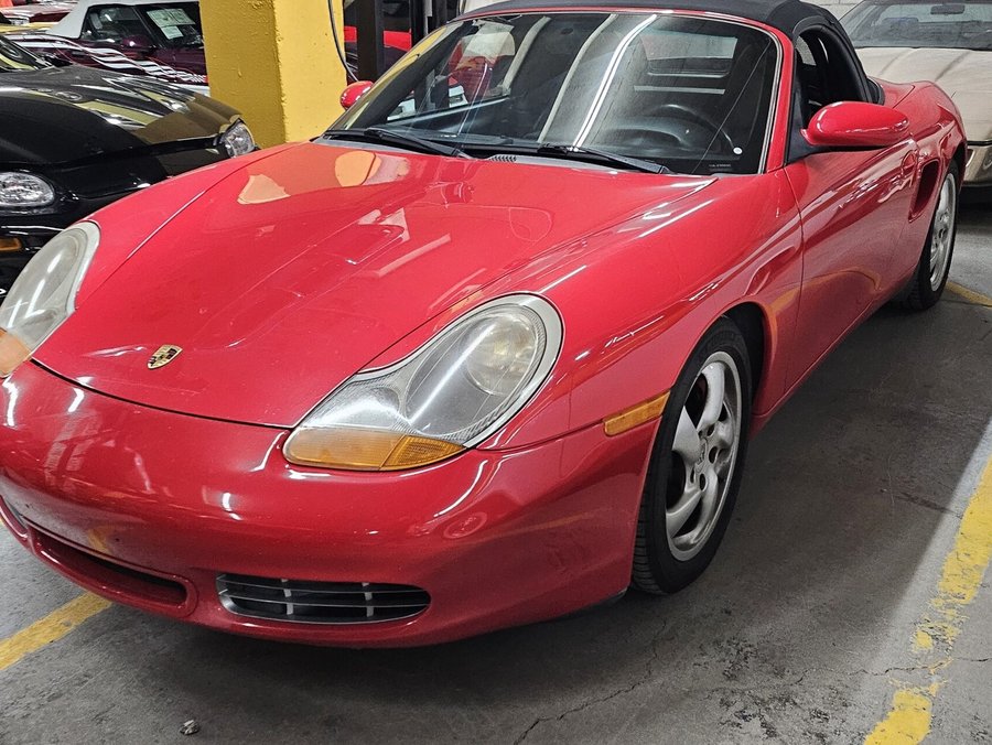2000 Porsche Boxster 2000 Red