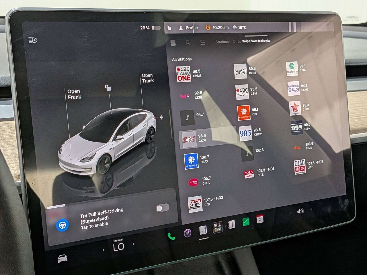 2023 Tesla Model 3 RWD White Val-David - photo #23