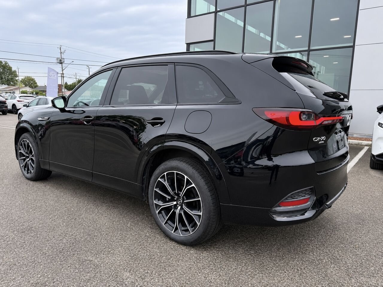 Mazda CX-70 hybride rechargeable GT 2025 Noir Châteauguay - photo #5