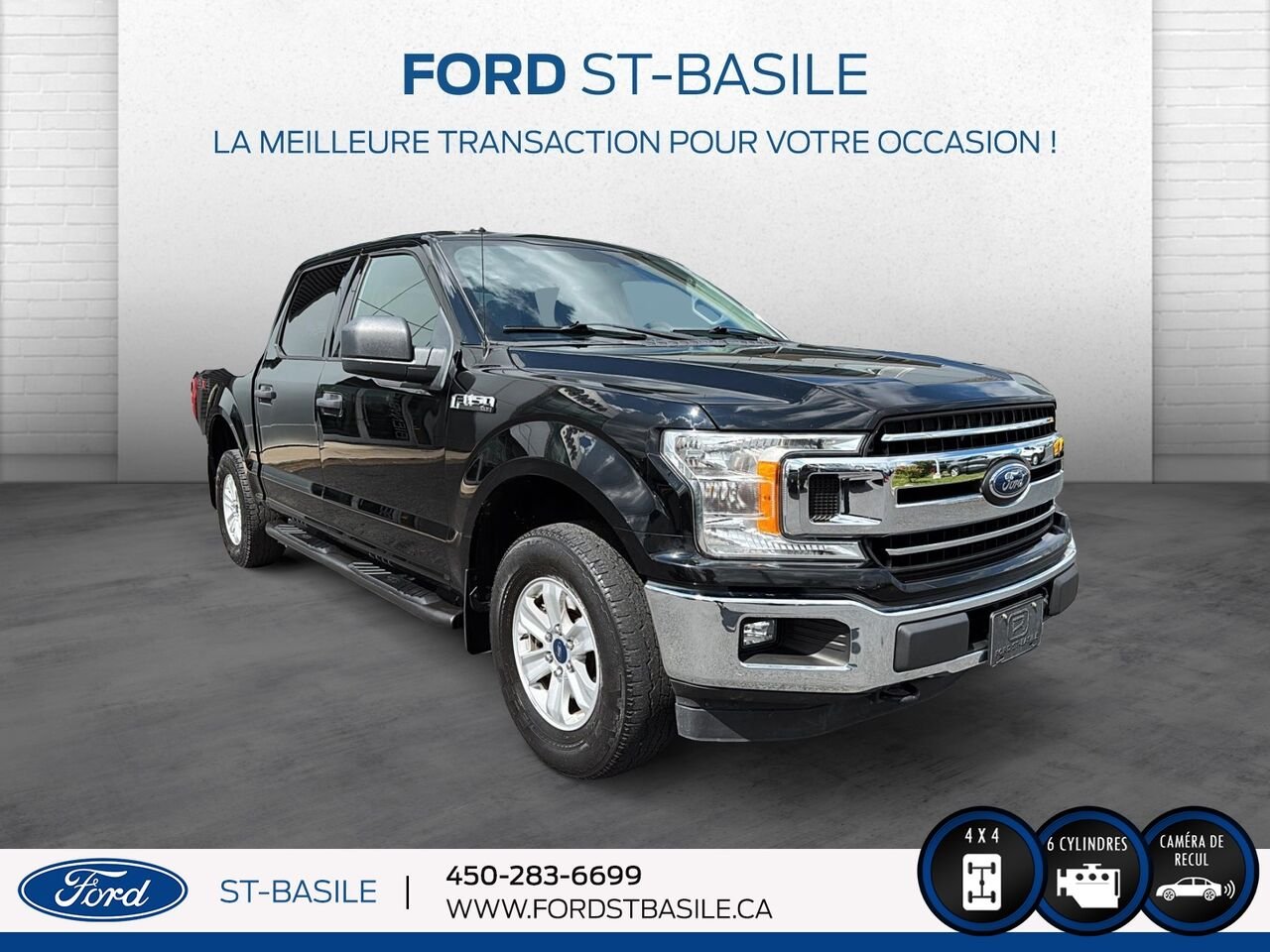2018 Ford F150 Black Saint-Basile-le-Grand - photo #10
