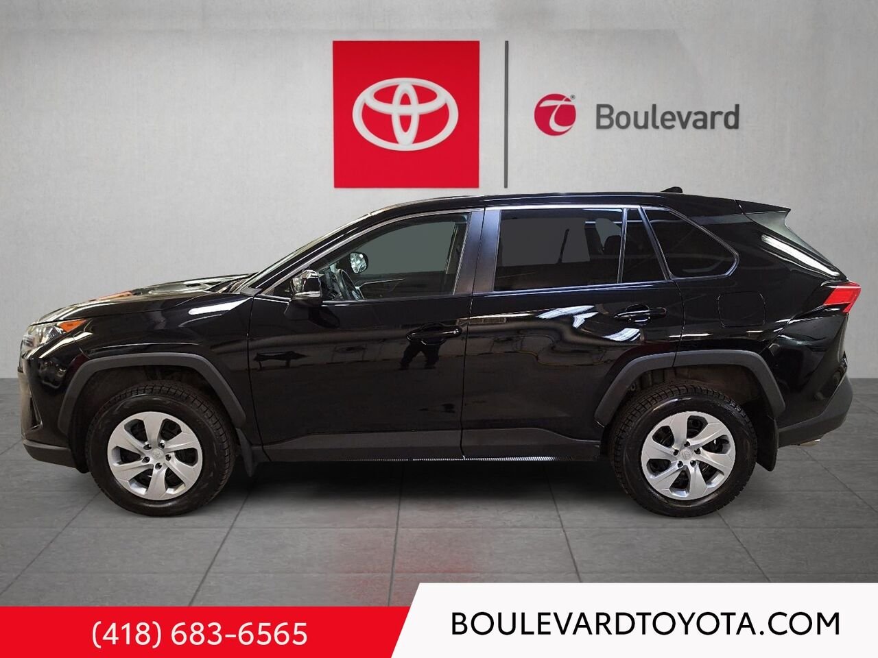 Toyota RAV4 100286A-6 | LE, AWD 2022 Noir Québec - photo #5