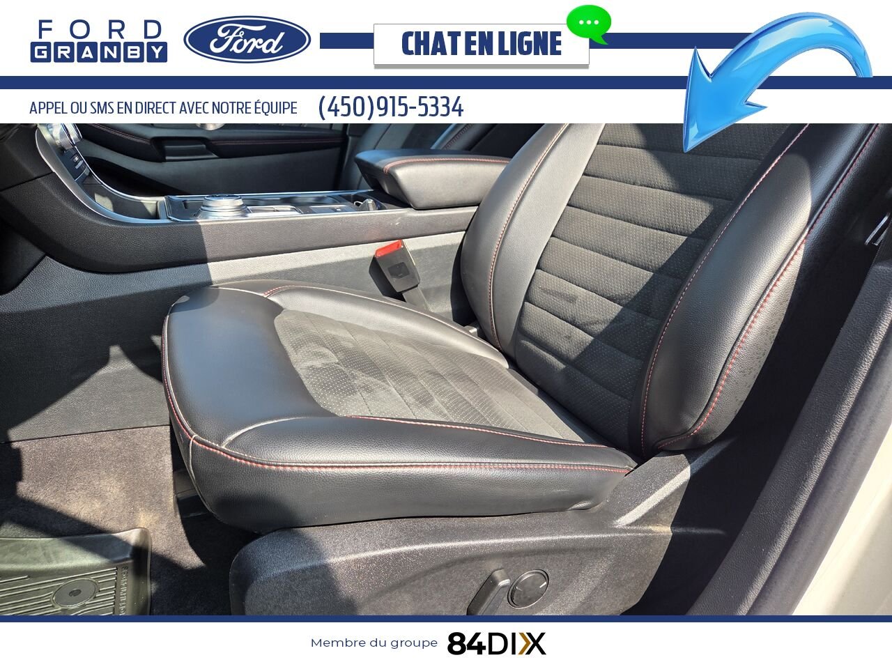 Ford Edge 2024 Blanc Granby - photo #19