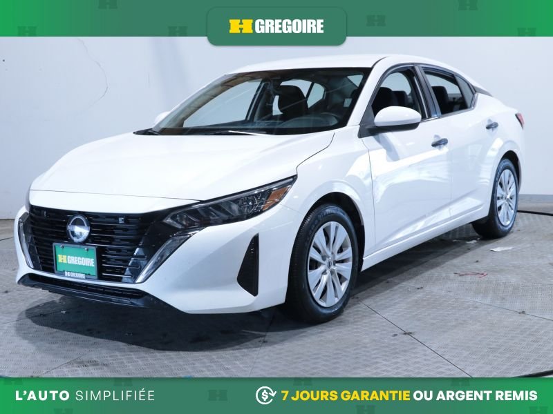 Nissan Sentra S PLUS AUTO A/C GR ELECT CAM RECUL BLUETOOTH 2024 Blanc