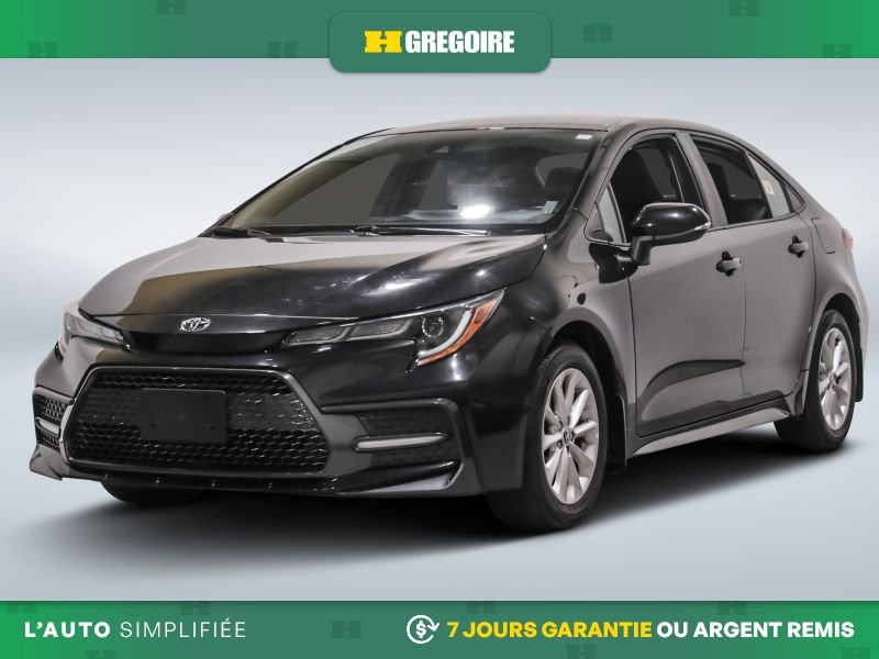Toyota Corolla SE AUTO AC NAV MAGS GR ELECT CAM RECUL BLEUTOOTH 2022 Noir