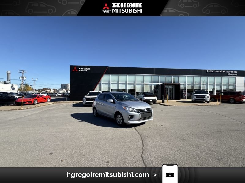 2024 Mitsubishi Mirage ES * A partir 0.9% * Caméra Carplay Silver