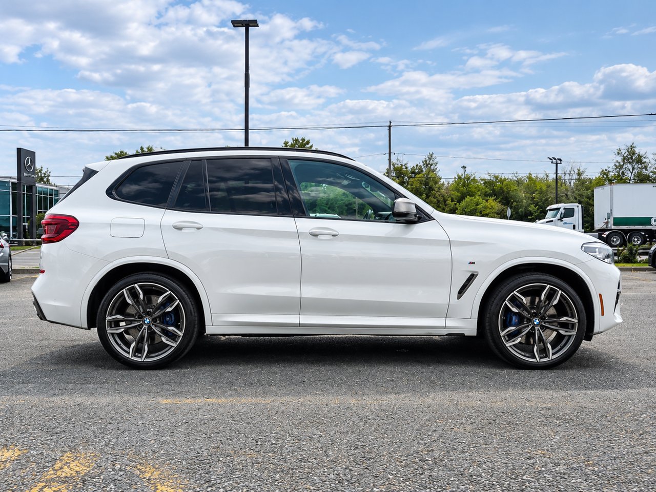 BMW X3M40i xDrive 2021 Blanc Granby - photo #7