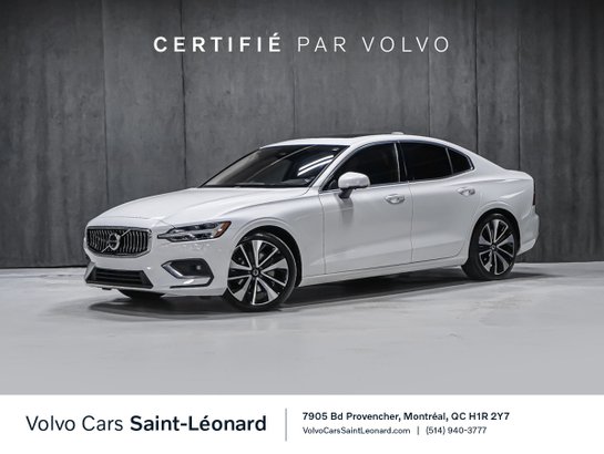2023 Volvo S60 B5 ULTIMATE BRIGHT POLESTAR BOWERS WILKINS White