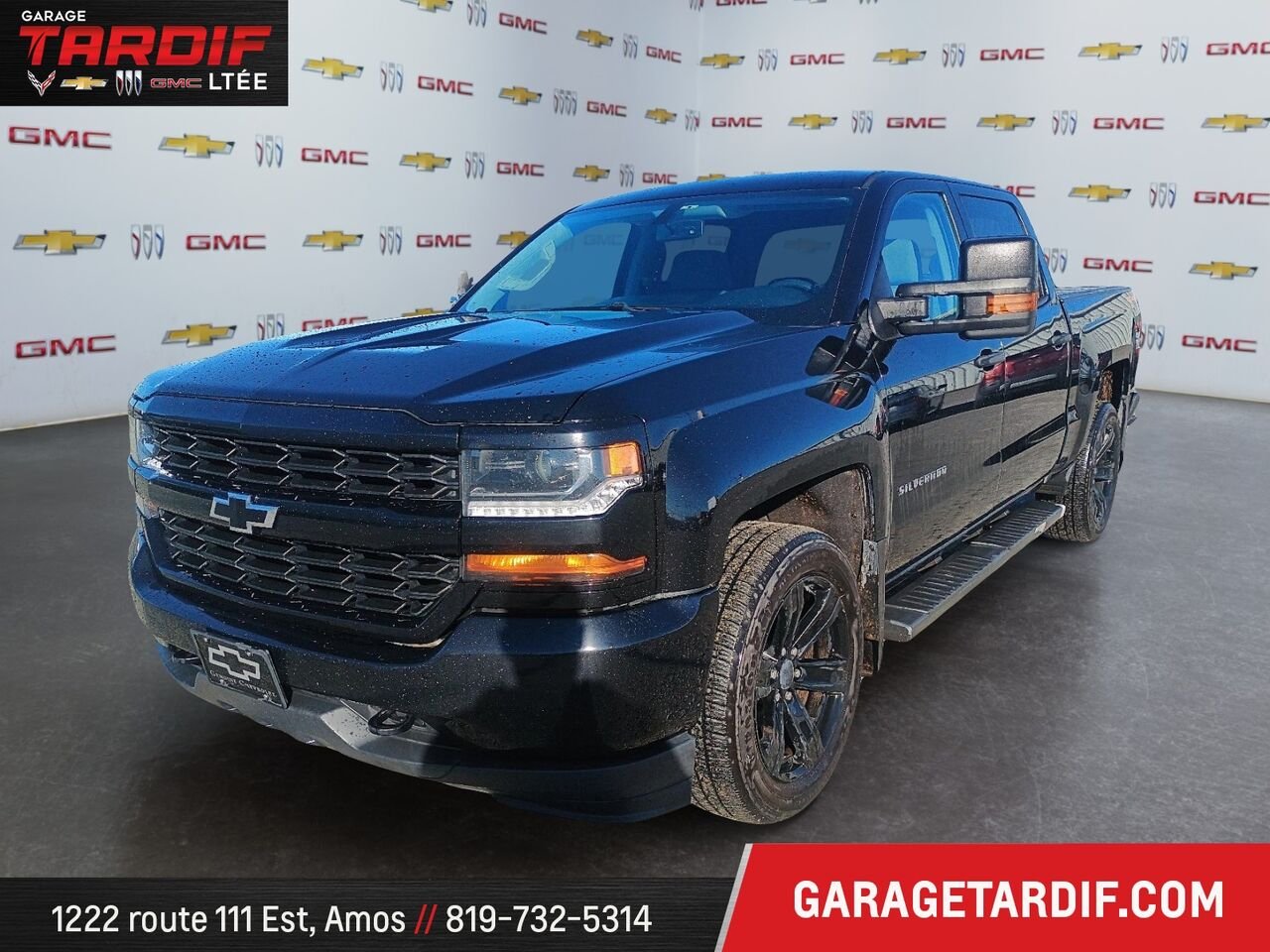 CHEVROLET SILVERADO CABINE MULTIPLACE 4RM 46783A 2018 Noir Amos - photo #0