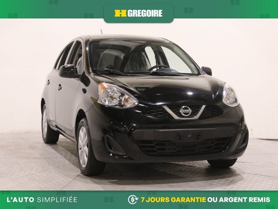 2019 Nissan MICRA SV AUTO A/C GR ELECT MAGS CAM RECUL BLUETOOTH Black