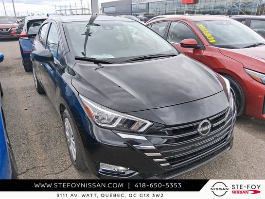 Nissan Versa S S CVT 2023 Noir