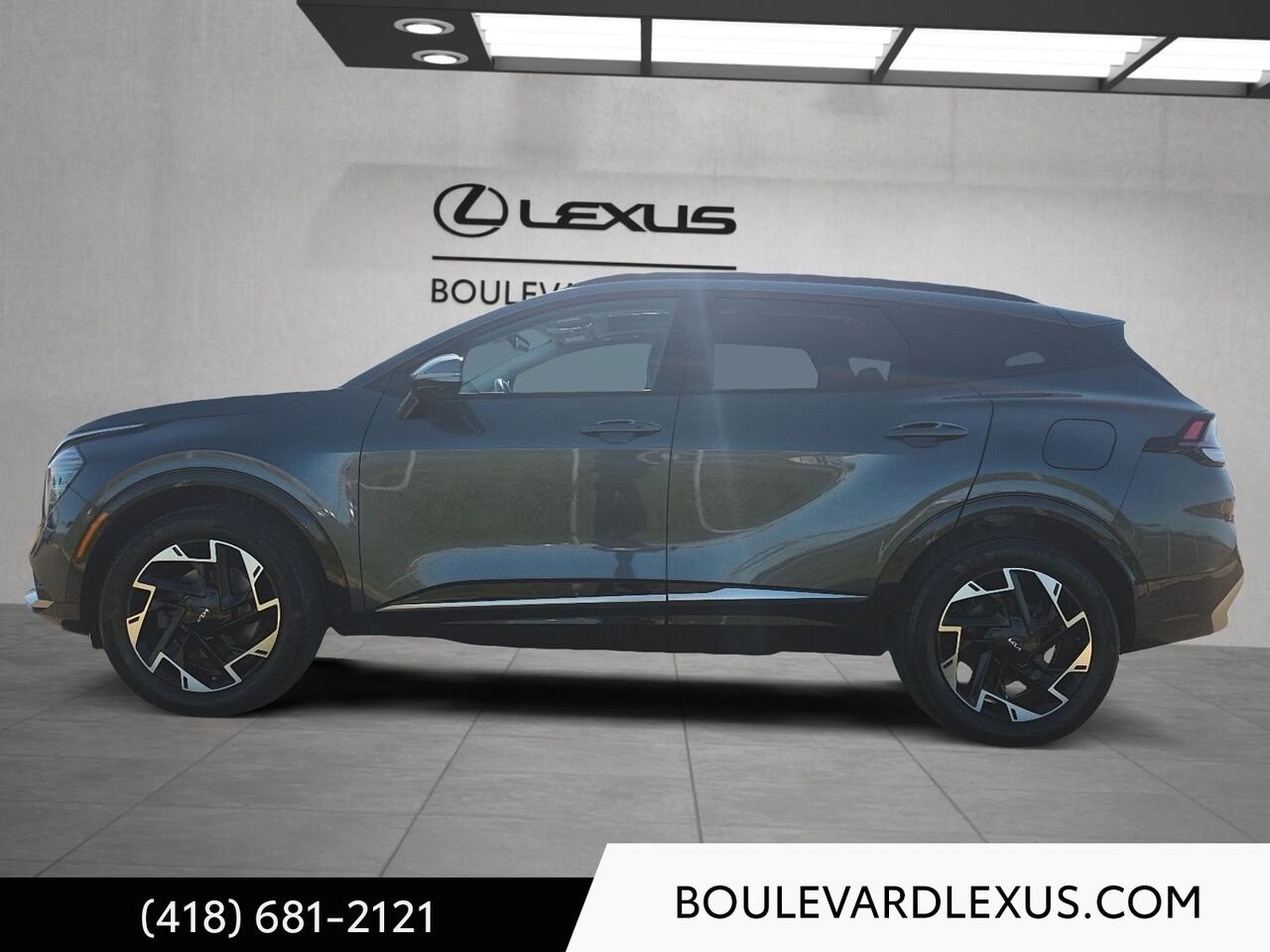 Kia Sportage hybride rechargeable 19822A | SX TI avec intérieur noir 2024 Gris Québec - photo #5