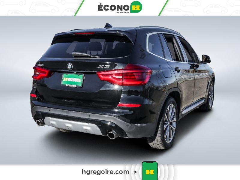 BMW X3 2018 Noir Blainville - photo #7