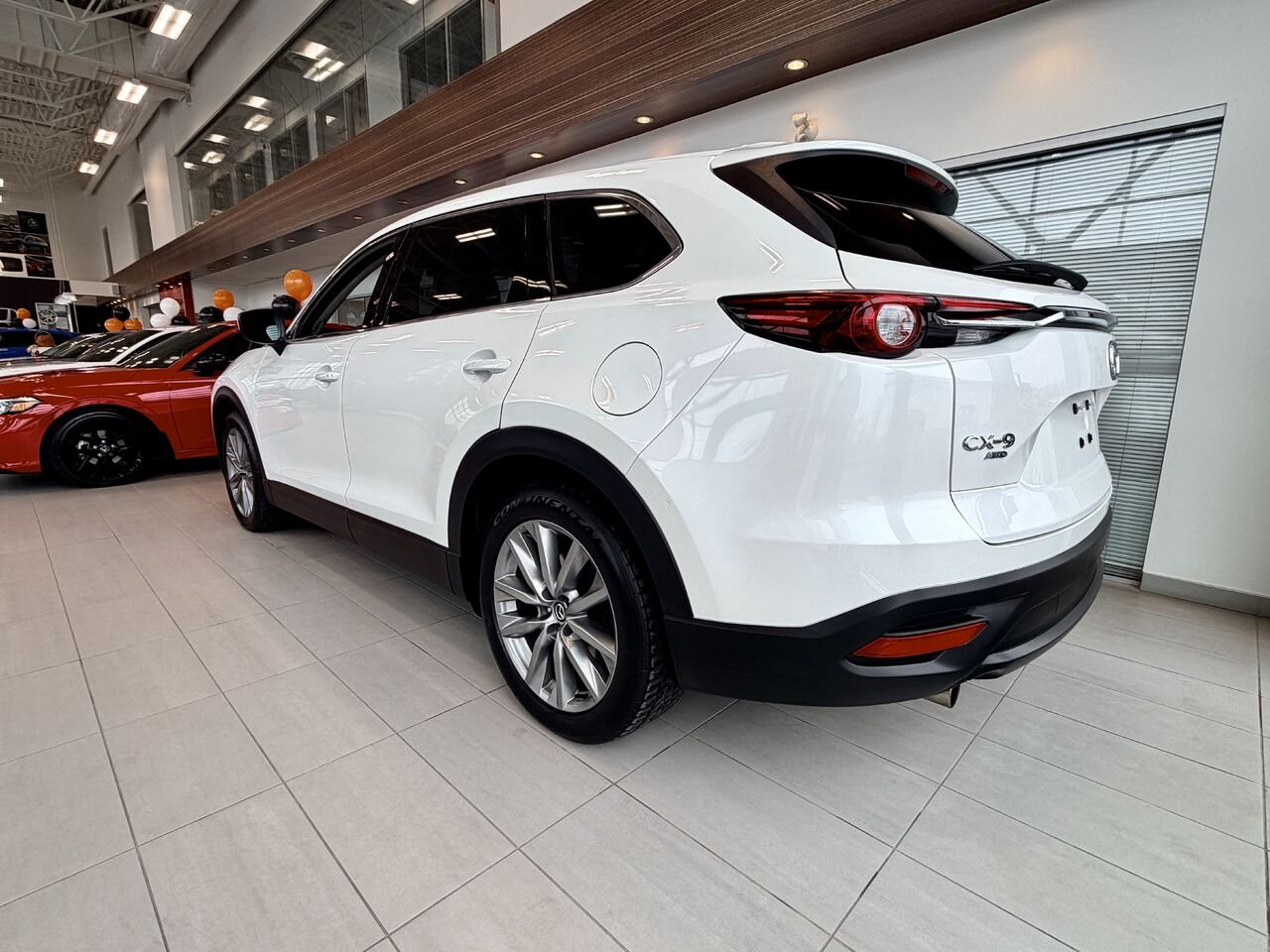 2021 Mazda CX-9 White Notre-Dame-des-Prairies - photo #8
