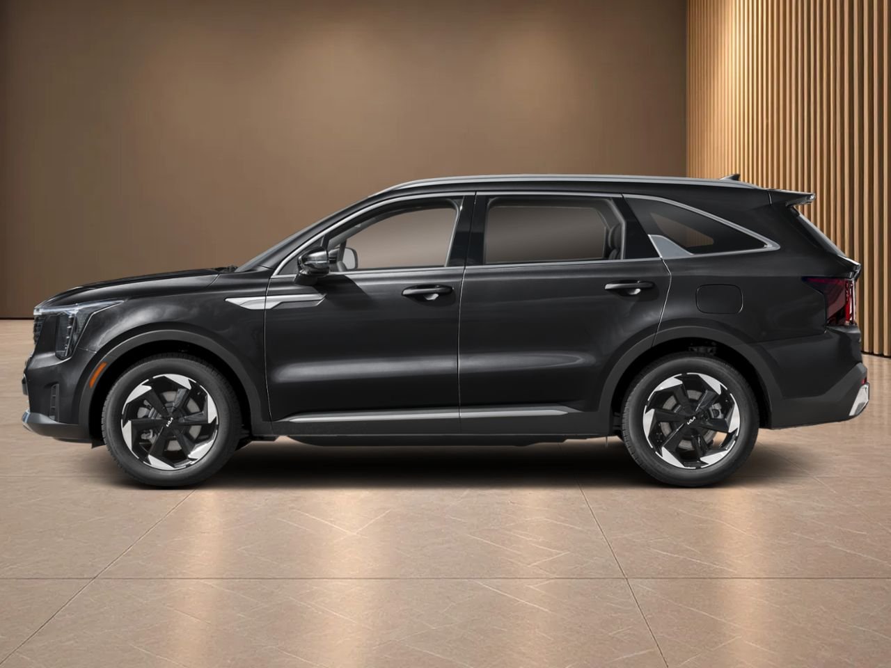 Kia Sorento hybride 2026 Noir aurore nacré Thetford Mines - photo #2