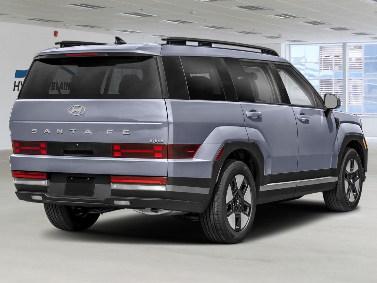 Hyundai Santa Fe Hybrid 2026 Bleu galet Blainville - photo #2