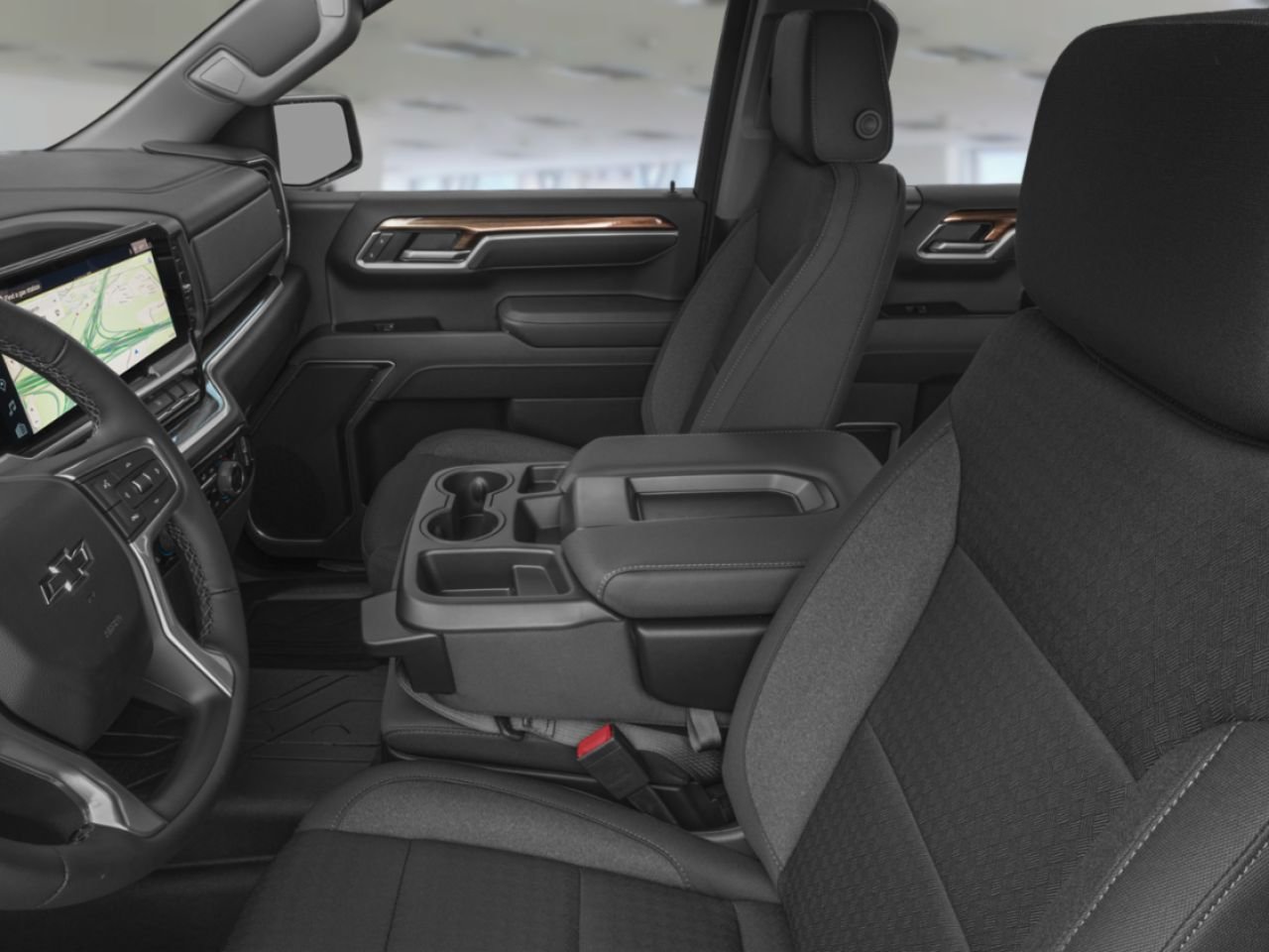 CHEVROLET Silverado 1500 RST cabine multiplace 4RM 157 po 2026 Noir Châteauguay - photo #7