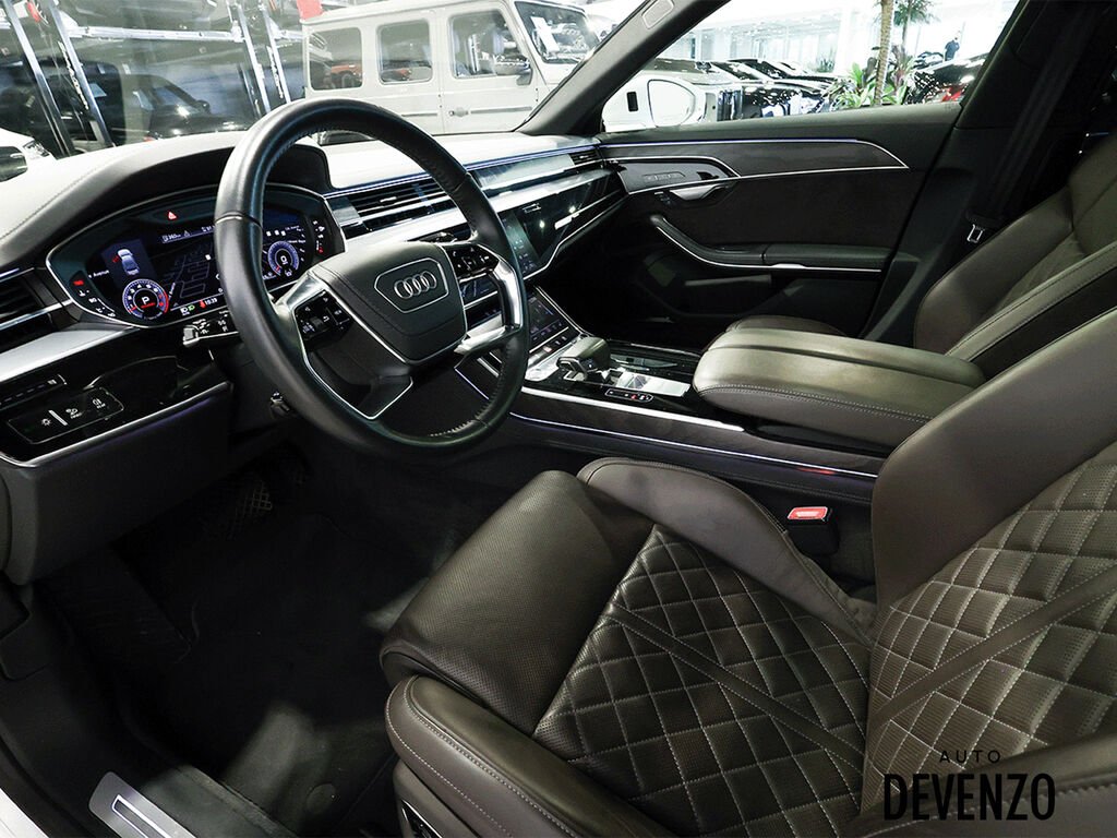 Audi A8 L 2019 Blanc Saint-Eustache - photo #18