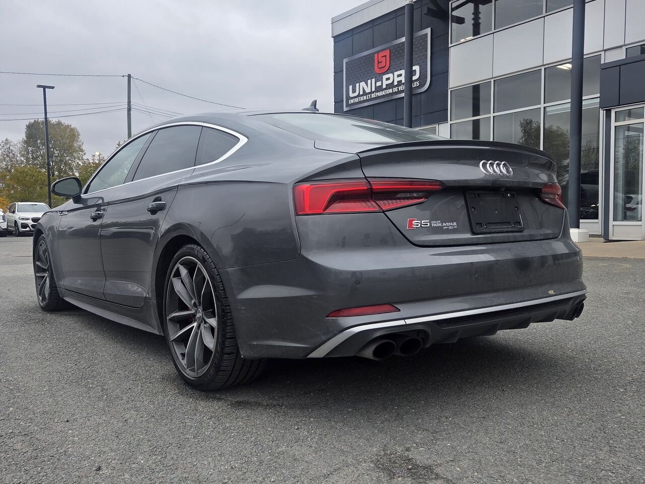 Audi S5 Sportback Technik 2018 Gris Granby - photo #4