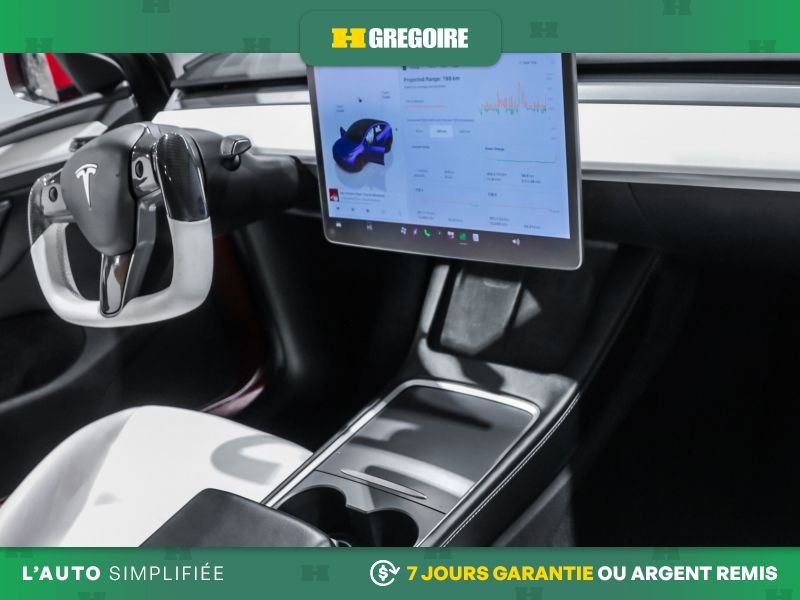 2023 Tesla Model Y Red Saint-Eustache - photo #24