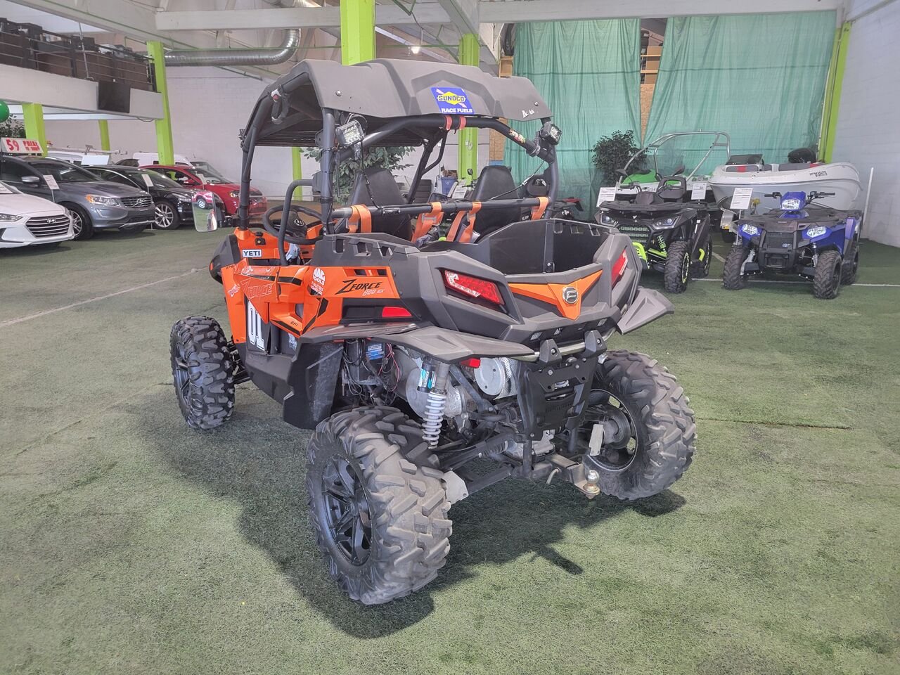 CFMOTO ZFORCE 2021 Orange Longueuil, - photo #3