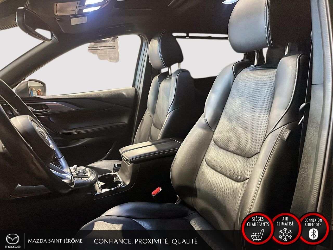 Mazda CX-9 GT | TOIT OUVRANT | CUIR | AWD | 2021 Gris Saint-Jérôme - photo #16
