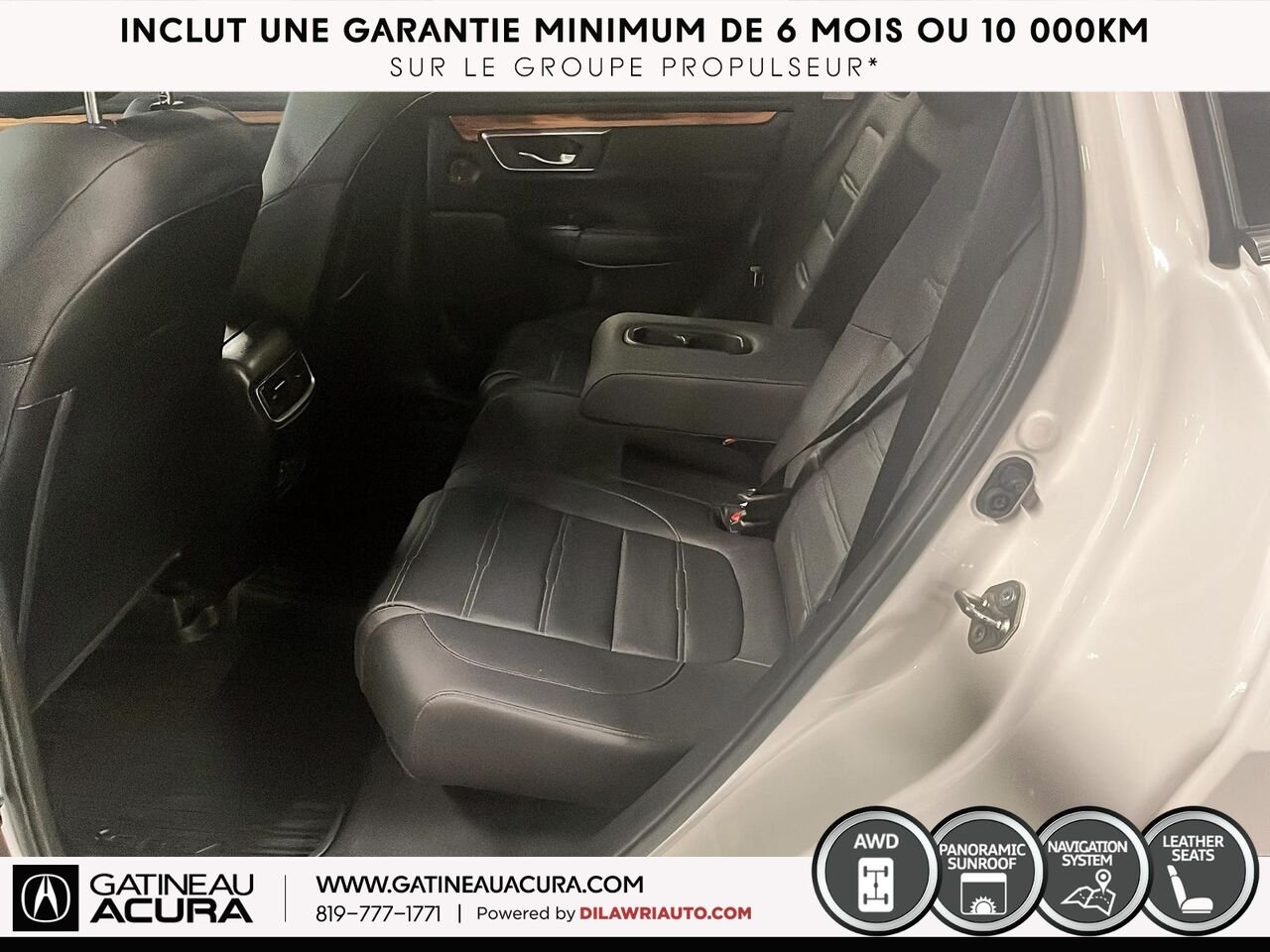 Honda CR-V Touring AWD 2020 Blanc Gatineau - photo #22