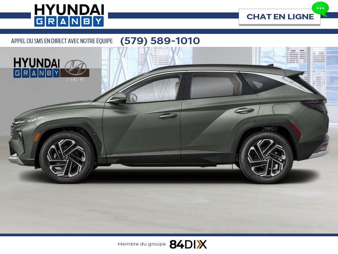 HYUNDAI Tucson 2026 Gris amazonien Granby - photo #1