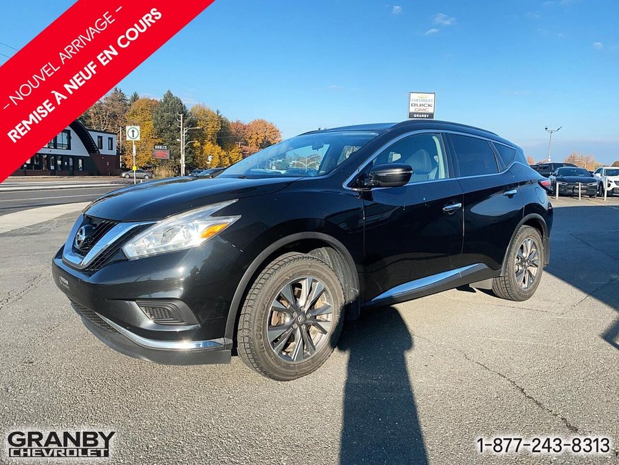 2017 Nissan Murano 4 portes S, Traction avant Black