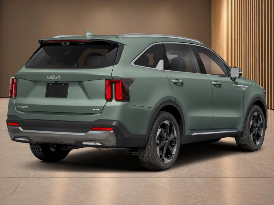 Kia Sorento hybride SX TI 2026 Vert paysage urbain