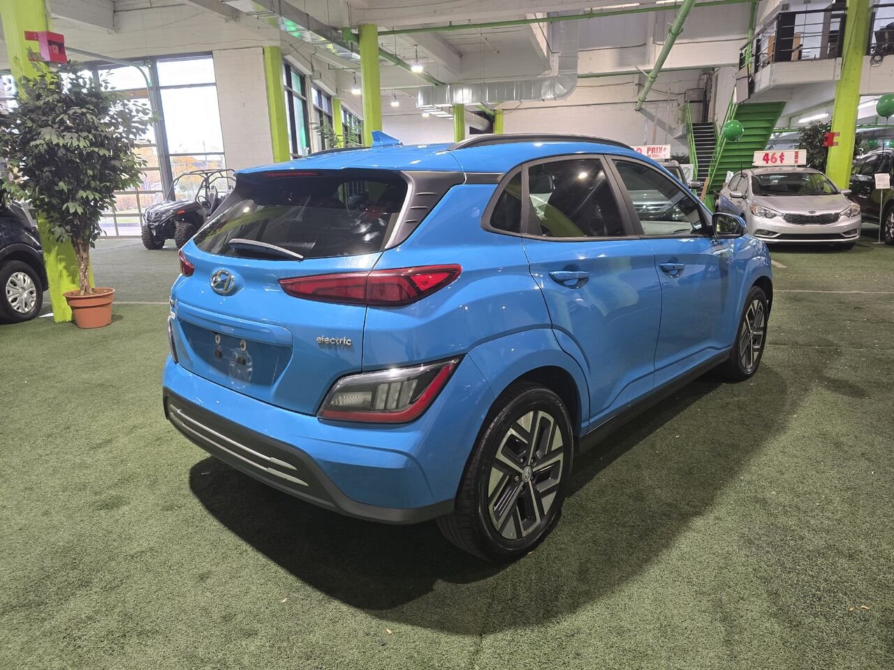 2023 Hyundai Kona Electric Blue  - photo #5