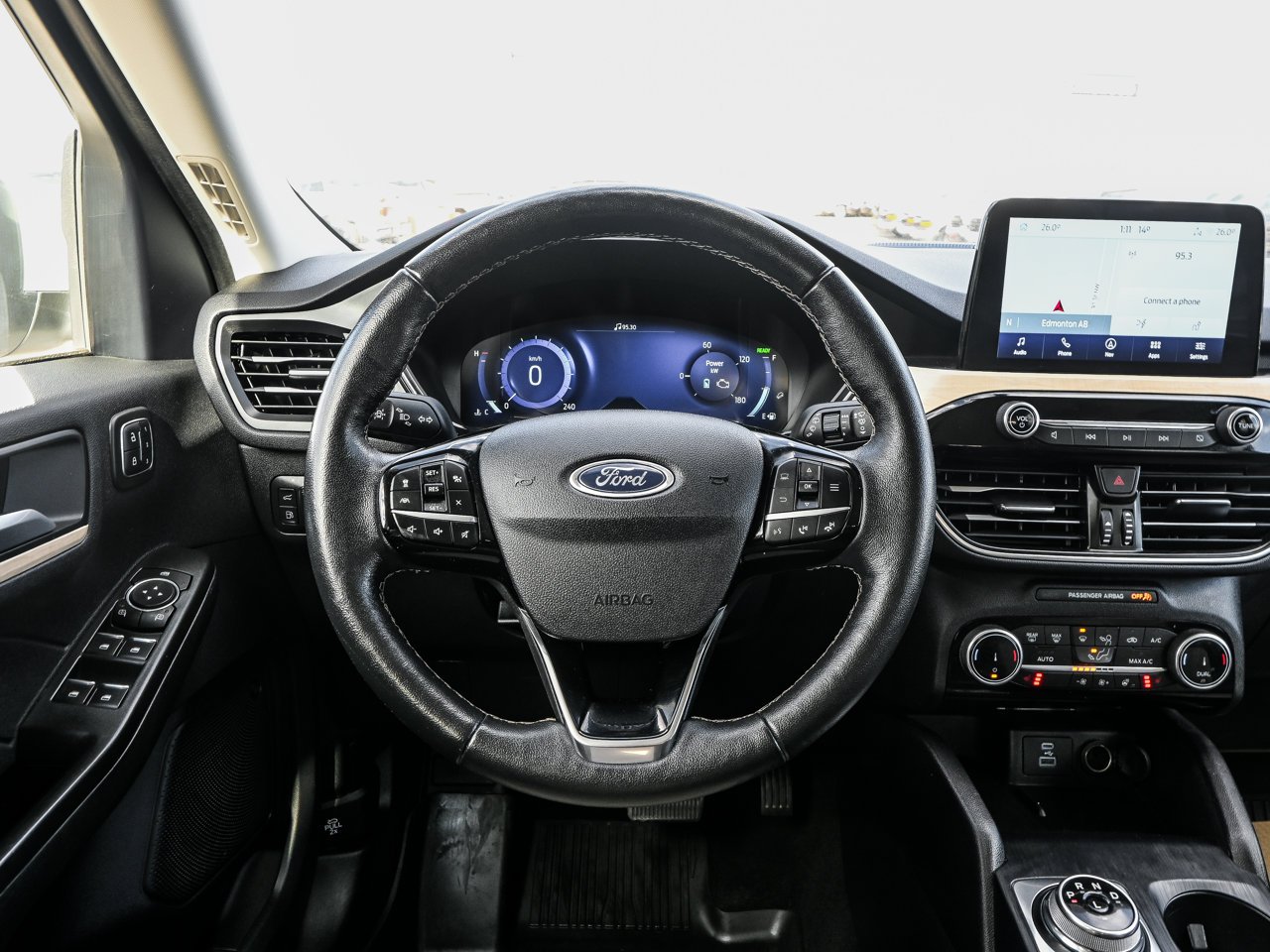 2022 Ford Escape Titanium Plug-In Hybrid FWD White Sherwood Park - photo #21