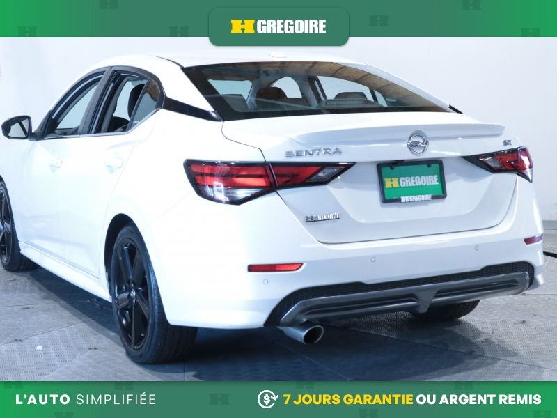 Nissan Sentra 822807 | SR AUTO A/C CUIR TOIT GR ELECT MAGS CAM RECUL BLUE 2021 Blanc Laval - photo #5