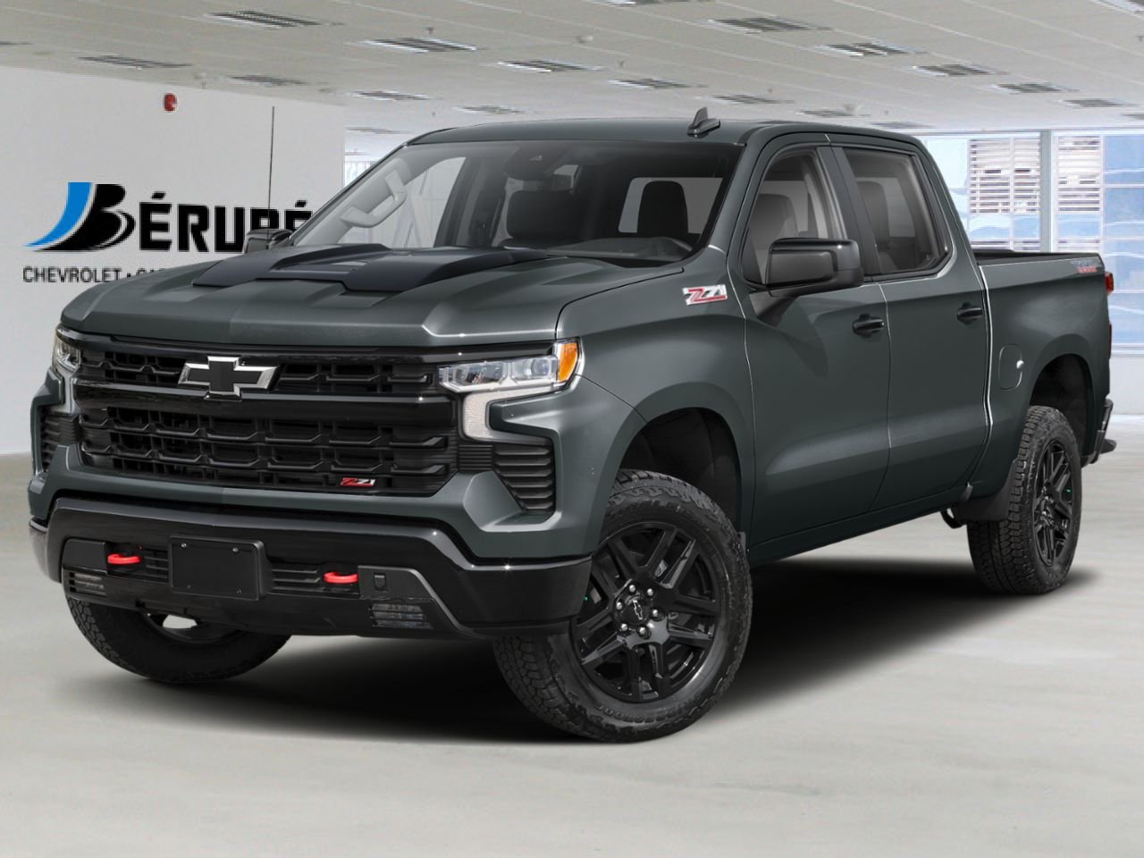 CHEVROLET Silverado 1500 K1500 SILVERADO CREW CAB LT TRAIL BOSS STD/BOX (2LT) 2026 Gris cyprès Rivière-du-Loup - photo #0