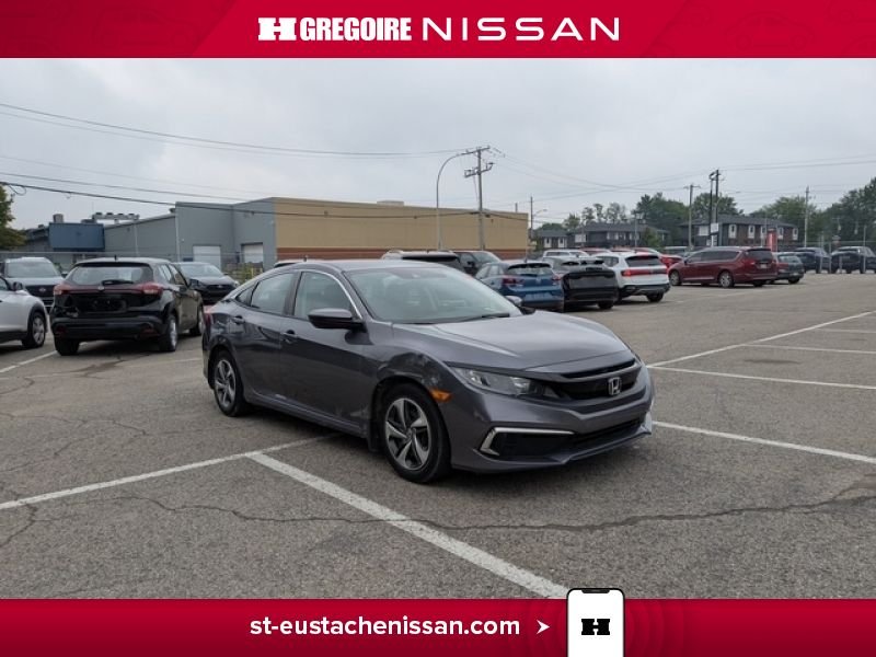 Honda Civic SE4617 | LX AUTOMATIQUE CLIMATISATION SIEGES CHAUFFANTS MAG 2020 Gris Laval - photo #0