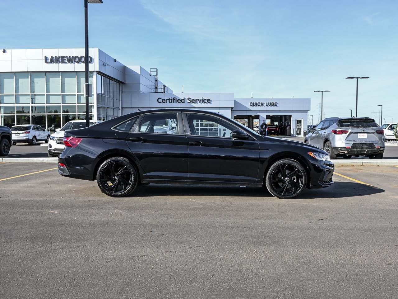 2025 Volkswagen Jetta Comfortline Auto Black Sherwood Park - photo #14