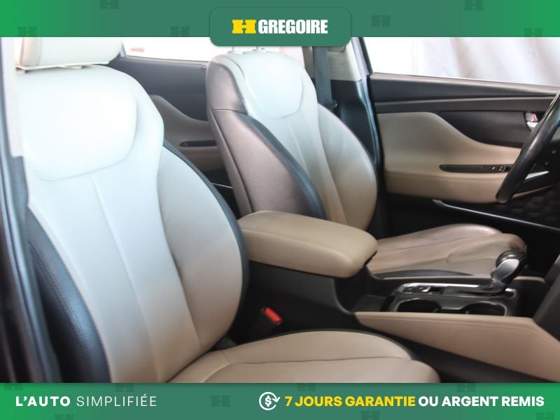 Hyundai Santa Fe 821912 | Ultimate AWD AUTO A/C MAGS CUIR TOIT NAV CAM RECUL 2020 Noir Laval - photo #29