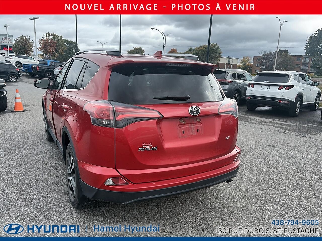 Toyota RAV4 2016 Rouge Saint-Eustache - photo #5