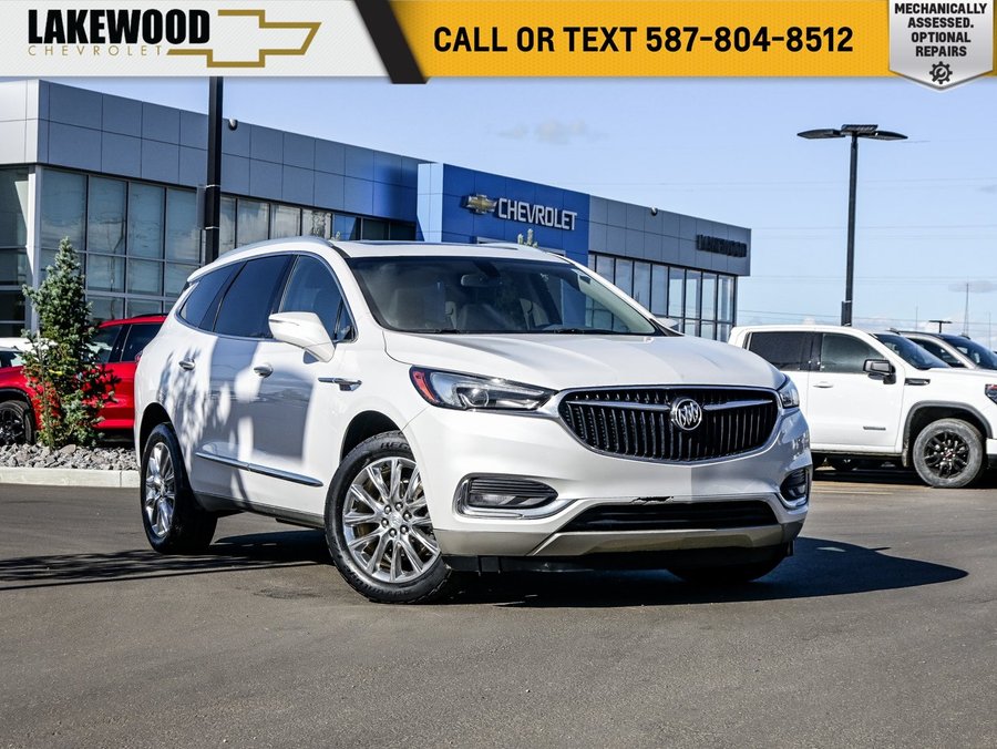 2020 Buick Enclave Essence AWD 3.6L 7-Passenger | Dual Panel Moonroof White