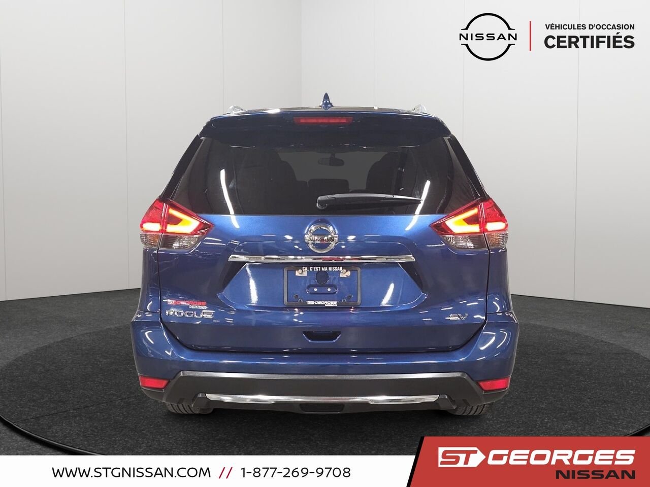 Nissan Rogue 2017 Bleu Saint-Georges - photo #4