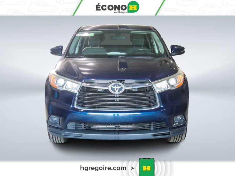2016 Toyota Highlander Blue Laval - photo #1