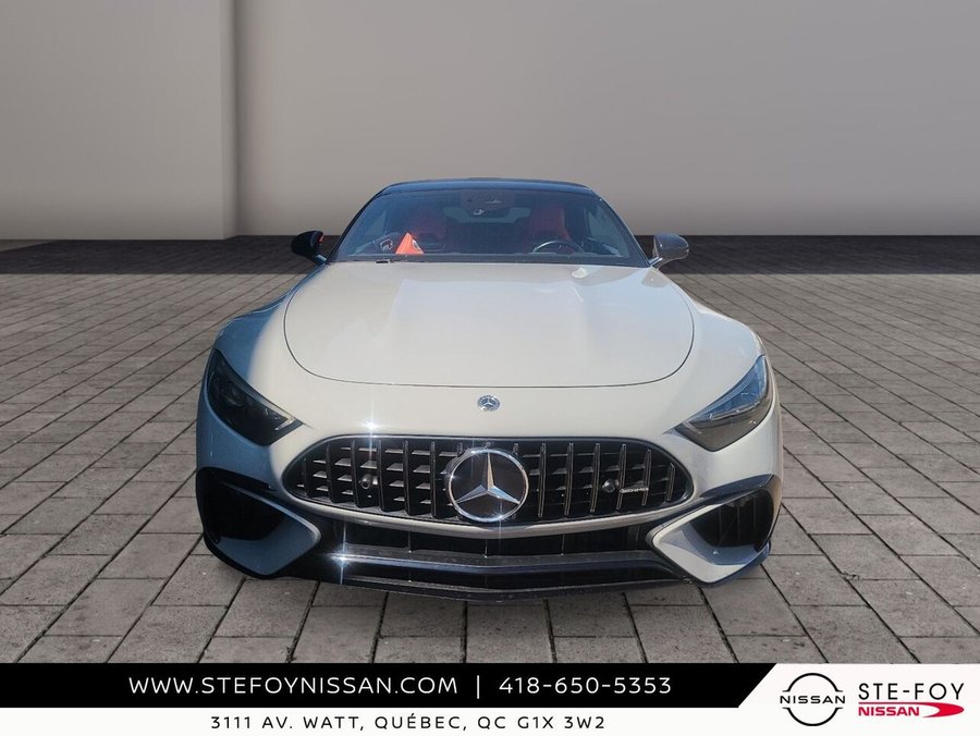 Mercedes-Benz SL SL 63 AMG ROADSTER CUIR ROUGE 2022 Gris