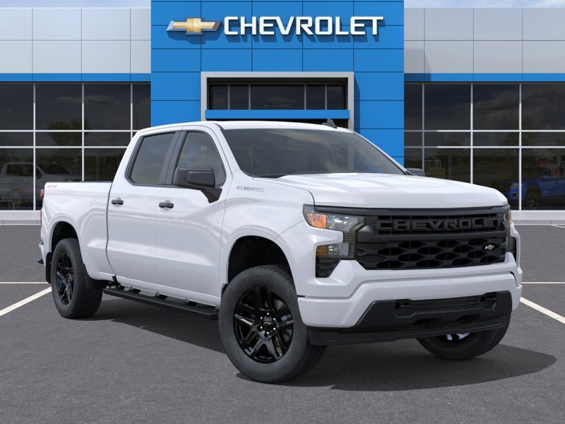 CHEVROLET Silverado 1500 Custom cabine multiplace 4RM 157 po 2026 BLANC SOMMET Gatineau - photo #6