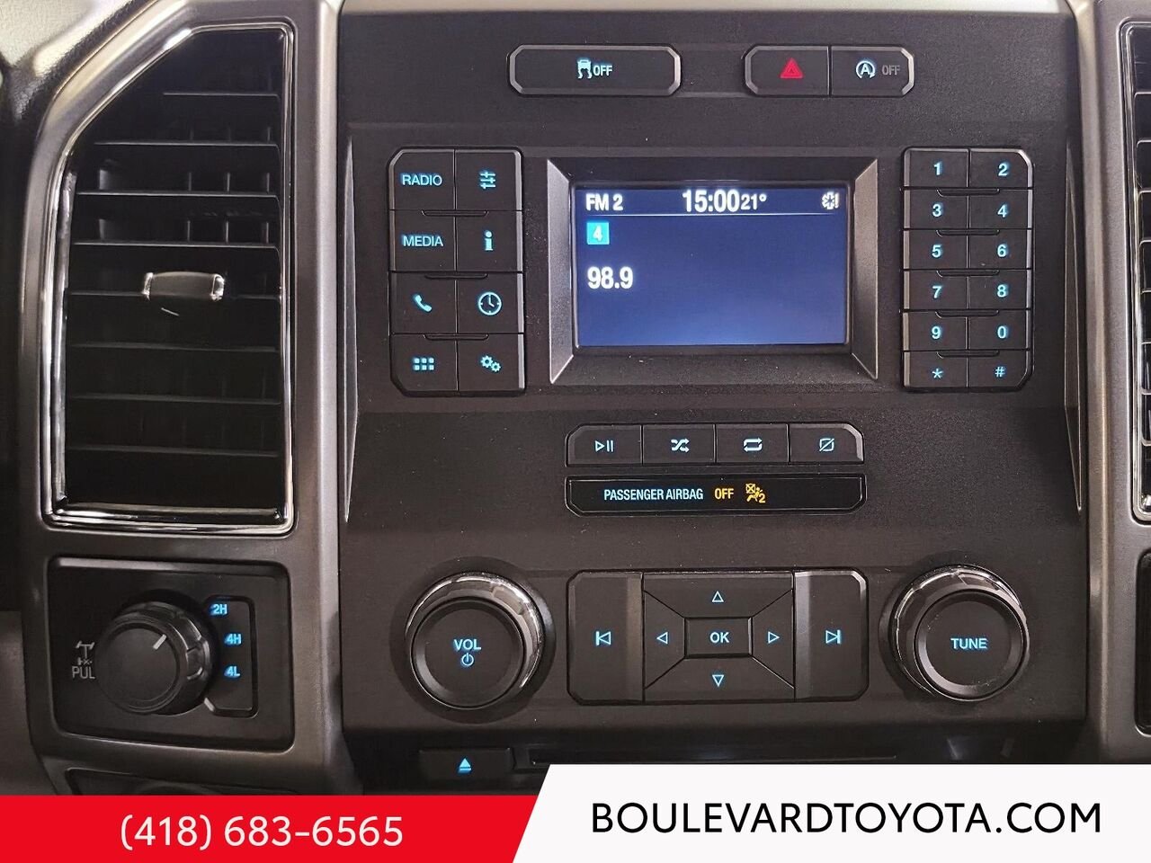 Ford F-150 531861-88 | XLT CABINE DOUBLE, 4X4, CAISSE 6.5 P 2018 Noir Québec - photo #14